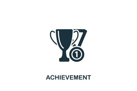 Achievement Icon: A Modern Graphics Review for Icons