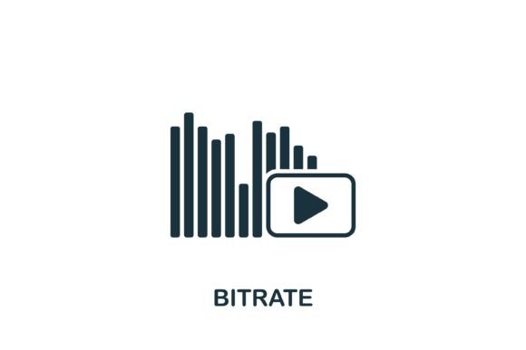 Bitrate Icon Graphics and Icons Review