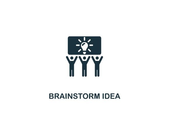 Brainstorm Idea Icon Graphics and Icons Review