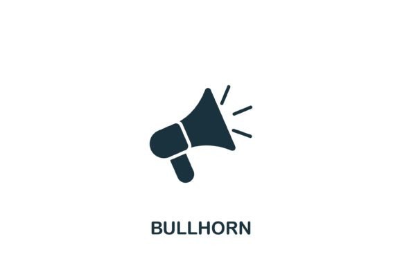 Bullhorn Icon Graphics and Icons Review