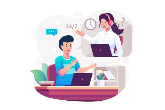 Customer Service Illustration: Graphics for Handmade Brands