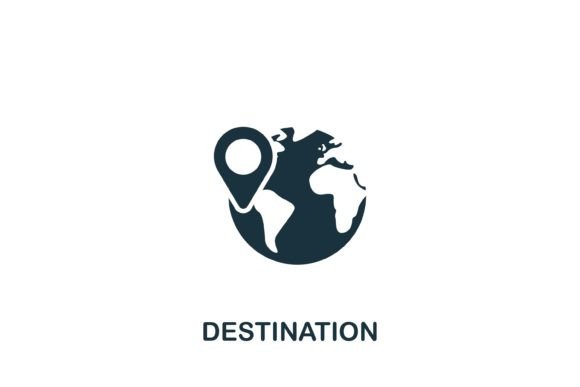 Destination Icon Graphics and Icons Review