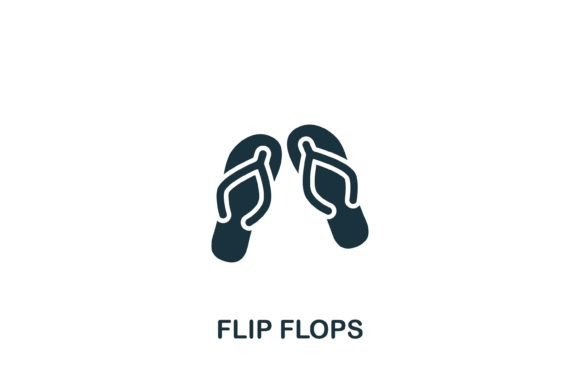 Flip Flops Icon Graphics and Icons Review