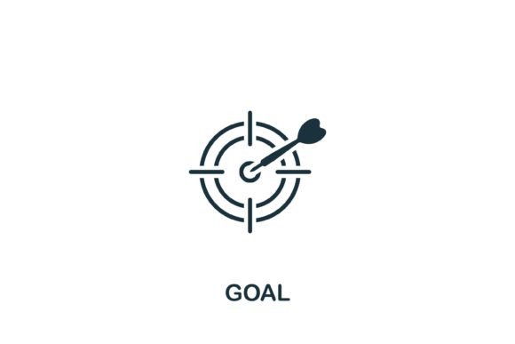 Goal Icon Graphics and Icons Review