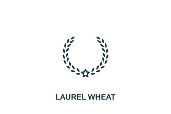 Laurel Wheat Icon Graphics and Icons Review