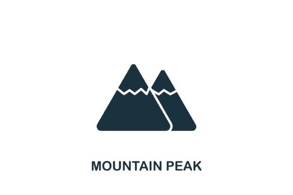 Mountain Peak Icon Graphics Review