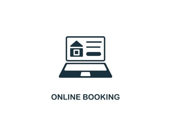 Online Booking Icon Graphics and Icons Review