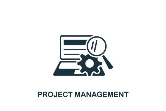 Project Management Icon Graphics and Icons Review