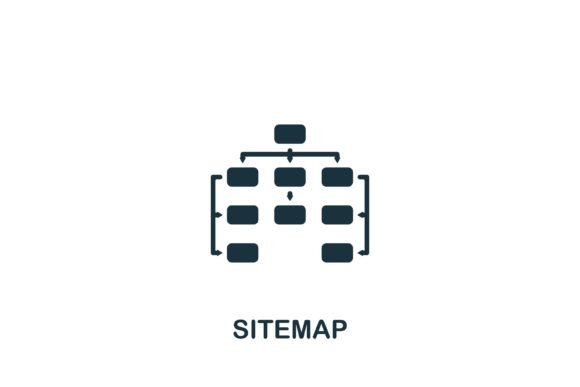 Sitemap Icon Graphics and Icons Review