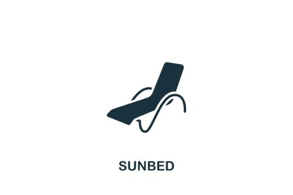 Sunbed Icon Graphics and Icons Review