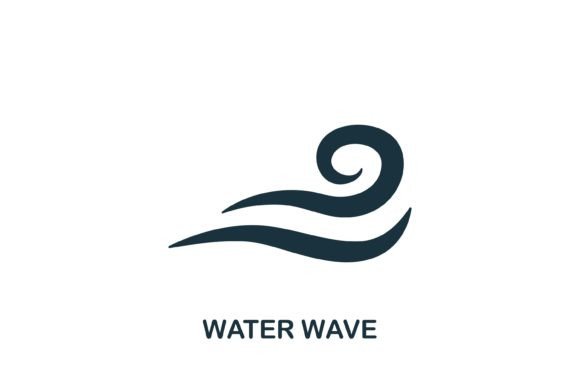 Water Wave Icon Graphics and Icons Review